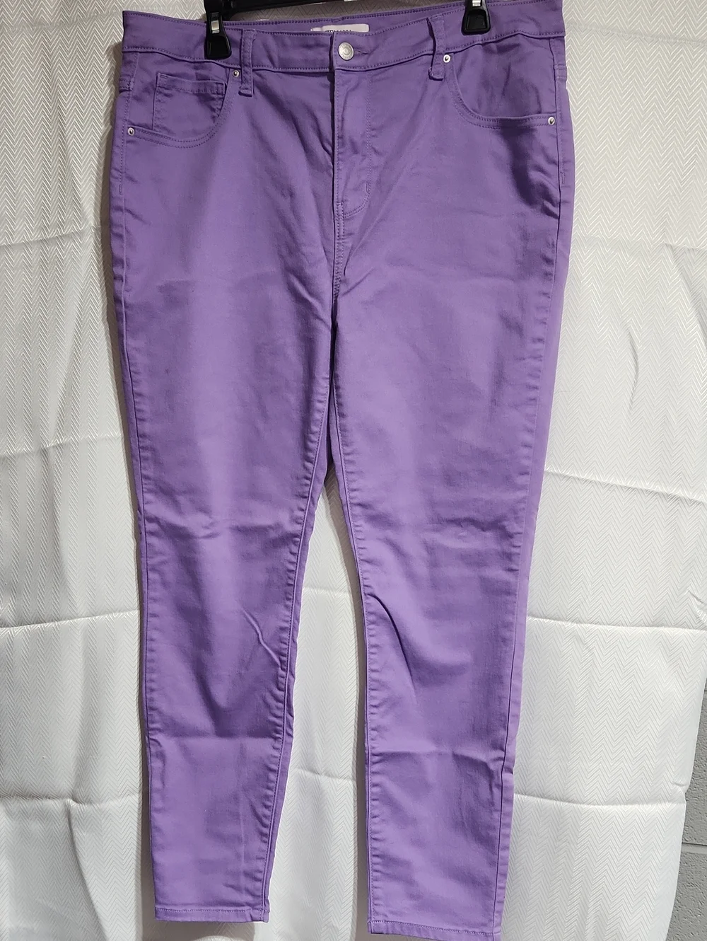 1XL Zenana Outfitters Lavender Stretch Jeans